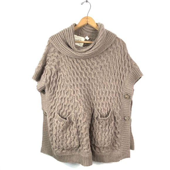 Anthropologie Sweaters - Anthro | Angel Of The North Sweater Poncho